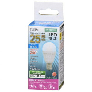 OHM LEDd PS` E17 25` Lz F LDA2D-G-E17 IS51