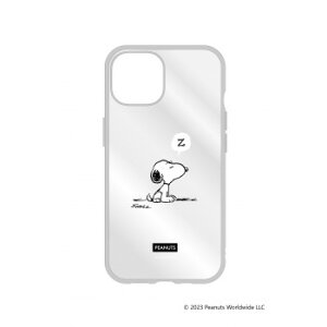 ピーナッツ IIIIfit Clear iPhone15/14/13対応ケース スヌーピー SNGG-07B