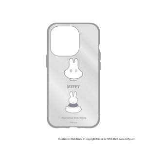 �~�b�t�B�[ IIIIfit Clear iPhone15 Pro�Ή��P�[�X ���΂������� MF-442C