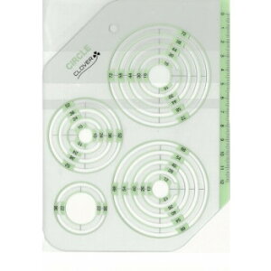 �N���o�[ �s�[�X�e���v���[�g �~�`�@58-002