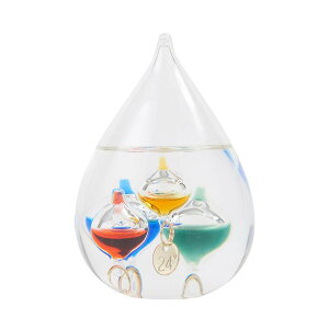 茶谷産業 Fun Science ガラスフロート温度計 しずくSS 333-212