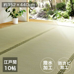 い草 上敷き 10畳 カーペット 夏 江戸間 撥水 リバーシブル ペット対応 い草カーペット 抗菌 防臭 長方形 ござ 夏用 ラグ おしゃれ 畳 和室 和風 絨毯 花ござ いぐさ オールシーズン 夏用ラグ
