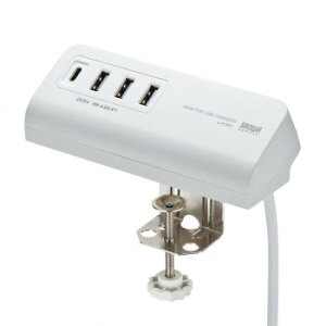 �T�����T�v���C �N�����v��USB�[�d�� TypeC1�|�[�g+USB3�|�[�g �z���C�g ACA-IP51W