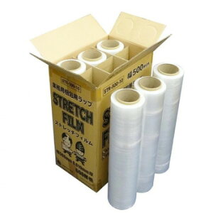 �Ɩ��p����p���b�v�@STRETCH FILM�@ STR-500-10 ���� 6�{