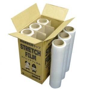 �Ɩ��p����p���b�v�@STRETCH FILM�@ STR-500-12 ���� 6�{
