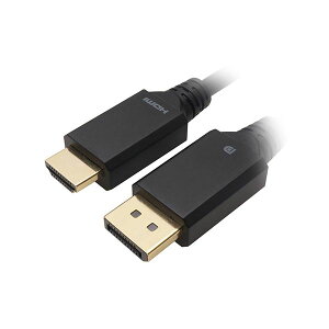 HORIC DisplayPort��HDMI�ϊ��P�[�u�� 1m DPHA10-808BB