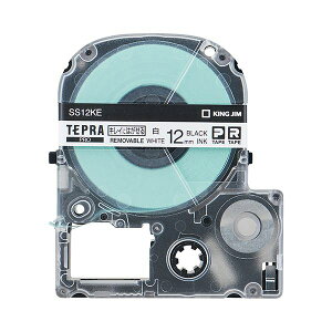 �i�܂Ƃ߁j �L���O�W�� �e�v�� PRO �e�[�v�J�[�g���b�W �L���C�ɂ͂����郉�x�� 12mm ���^������ SS12KE 1�� �y×5�Z�b�g�z