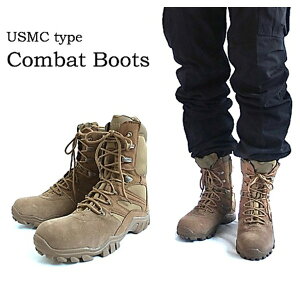 �A�����J�R �C���� USMC �T�C�h�W�b�p�[ �R���o�b�g �u�[�c ���v���J 6W 25cm �~���^���[�u�[�c �C �V���[�Y