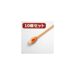 10�Z�b�g �G���R�� Gigabit ���炩LAN�P�[�u���iCat6�����j LD-GPY�^DR1X10