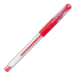 (まとめ) 三菱鉛筆 ゲルインクボールペン ユニボール シグノ 超極細 0.28mm 赤 UM15128.15 1本 【×40セット】：QUOLI