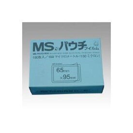 （まとめ） 明光商会 MSパウチフィルム MP15-6595 100枚入 【×2セット】