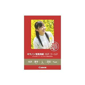 キヤノン 写真用紙・光沢 ゴールド L判 200枚 GL-101L200 2310B002