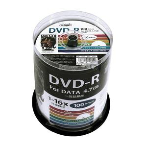 i܂Ƃ߁jHI DISC DVD-R 4.7GB 100Xsh 1`16{Ή Chv^u HDDR47JNP100y×2Zbgz