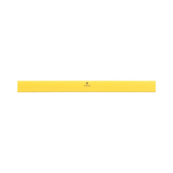まとめ） TANOSEE マグネットバー W220mm 黄 1本 贅沢品 - マグネット