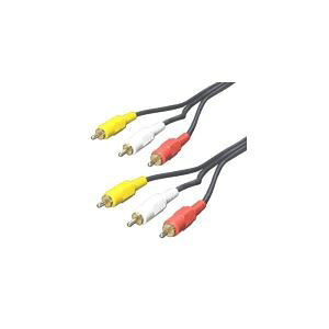 i܂Ƃ߁jϊl rfIP[uiEԁEj1.8m RCA3-18Gy×10Zbgz