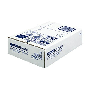 コクヨ モノクロレーザープリンタ用紙ラベル A4 ノーカット LBP-A90 1冊(500シート)