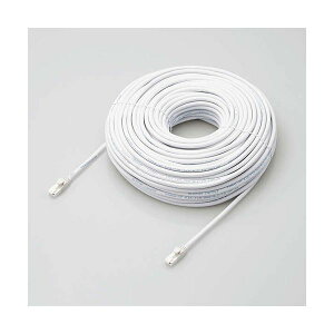 GR LANP[u/CAT6AΉ/EU RoHSwߏ/ܐ܂h~/ȈՃpbP[Wdl/50m//zCg LD-GPAT/WH50/RS