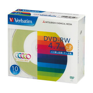 i܂Ƃ߁jo[xC^ f[^pDVD-RW4.7GB 1-2{ 5FJ[MIX 5mmXP[X DHW47NM10V1 1pbNi10jy×5Zbgz