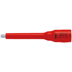 KNIPEX �N�j�y�b�N�X 3/8SQ �≏�\�P�b�g Tx40 1000V�≏�d�l 9829-40 �H�� ��ƍH�� ���� �c�[�� DIY