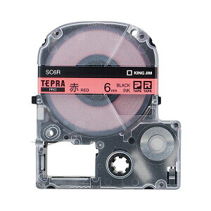 (�܂Ƃ߁j�L���O�W�� �e�v�� PRO �e�[�v�J�[�g���b�W �p�X�e�� 6mm ��/������ �G�R�p�b�N SC6R-5P 1�p�b�N(5��)�y×3�Z�b�g�z