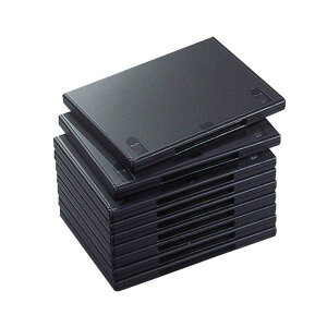 (܂Ƃ) GR DVDg[P[X 1[ubN CCD-DVD03BK 1pbN(10) y×10Zbgz