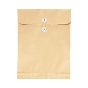 (まとめ) 菅公工業 再生紙クラフト エコパッカー角2 120g/m2 ホ038 1パック(10枚) 【×10セット】