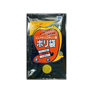 (まとめ)積水フィルム 積水 120型ポリ袋 黒#120-2 N9794K 1パック(10枚)【×10セット】