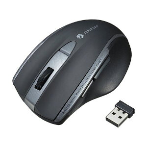 �T�����T�v���C �É����C�����X�u���[LED�}�E�X(5�{�^��) �u���b�N MA-WBL166BK 1��