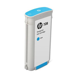 HP HP728 インクカートリッジシアン 130ml F9J67A 1個