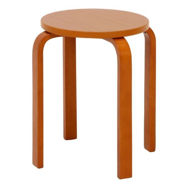 スツール おしゃれ 木製 北欧 安い 丸椅子 椅子 木 キッズ スリム 丸 高さ45センチ 小さい 低い 6脚 セット シンプル 板座 子ども 丸型 足置き スツール