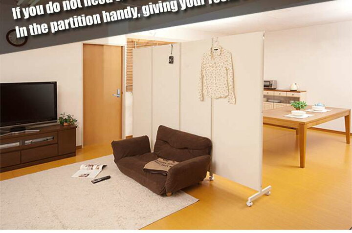 楽天市場 パーテーション 5連 キャスター オフィス 間仕切り パーティション おしゃれ 衝立 スリム 折りたたみ 自立 目隠し 仕切り 事務所 木目 310 Quoli