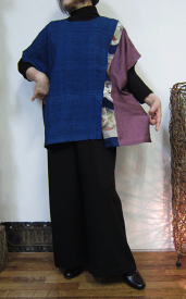 ちょっと奥さん、大正ロマンのエスニックってこんなブラウス？ 一着限定