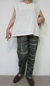 【大きいサイズ/日本製/個性的/送料無料】インド綿クレープの肌触りの良さが自慢のクレープブラウスはTシャツ感覚で大人カジュアル！ゆったりサイズ 大きいサイズ 40代.50代.60代.70代個性派 シニア ミセス レディースファッション