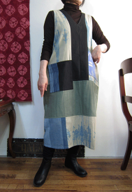 創作生地見本的個性派くすぐるこれでもかジャンスカ 1着限定綿100% 大きいサイズ