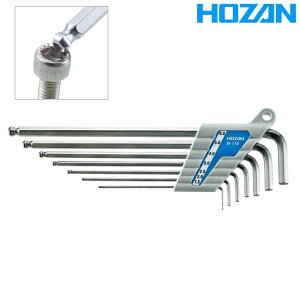 �z�[�U�� BALLPOINT HEX WRENCH SET �iW-110�j �{�[���|�C���g�����`�Z�b�g HOZAN