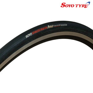 \[[^C SEAMLESS ROAD CR h160 iV[X[h CR h160j 28h×20mm ubN SOYO TYRE