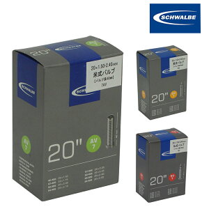 Vx TUBE i`[uj 7AV/SV/DV  20h/20x1.50/2.40 SCHWALBE
