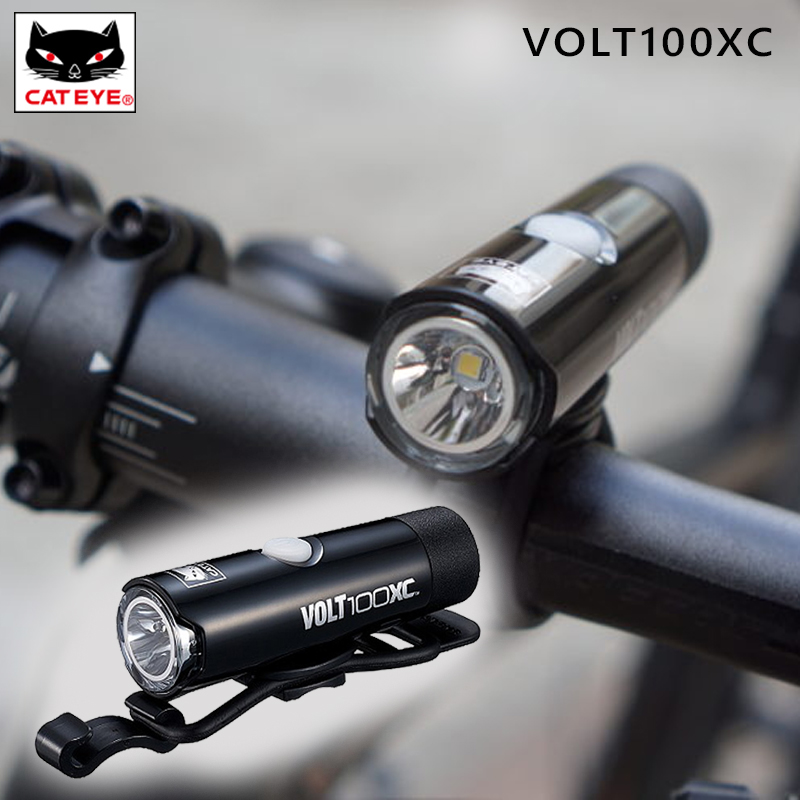 ヘッドライト ロードバイク 贈与 新色追加して再販 クロスバイク キャットアイ VOLT100XC USB充電型ヘッドライト HL-EL051RC CATEYE