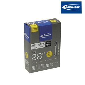 ݌ɑoo[QZ[IIVx TUBE i`[uj 20SV-ML  700x18-25C SCHWALBE