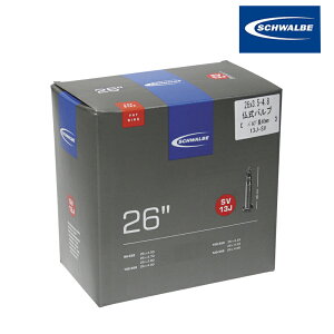 Vx TUBE i`[uj 13J-SV  26x3.5-4.8 t@bgoCNp SCHWALBE