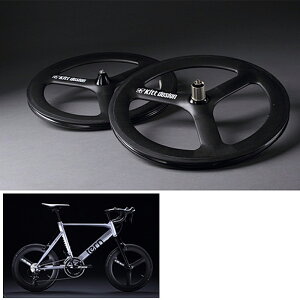 ^[ Kitt design Carbon Tri-Spoke Wheel aԐpJ[{ogN`[AzC[ TERN