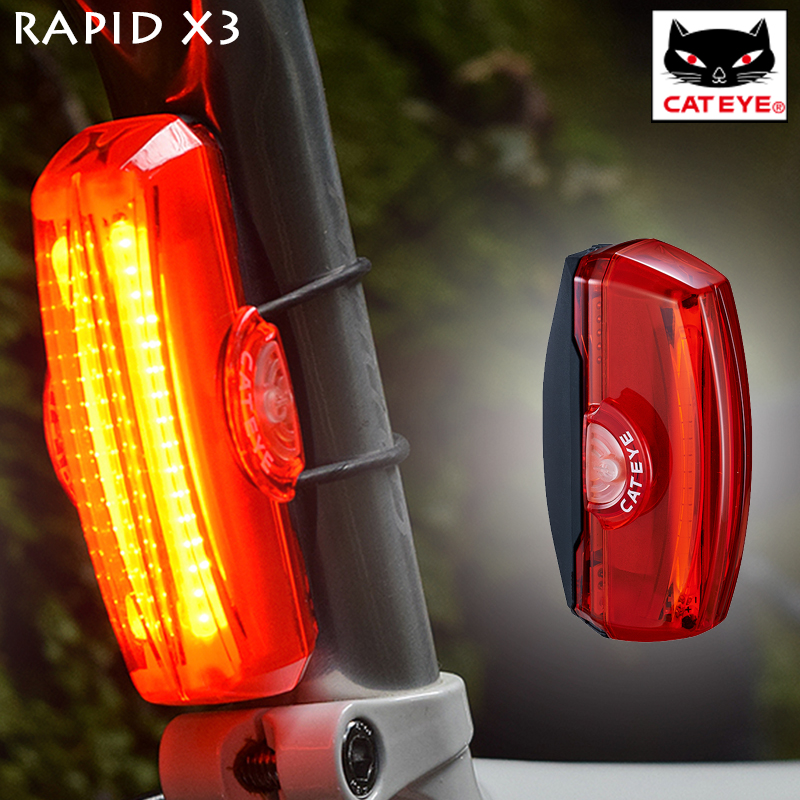 キャットアイ RAPID X3（ラピッドX3） フラッシングライト リア 充電式 150ルーメン TL-LD720-R CATEYE