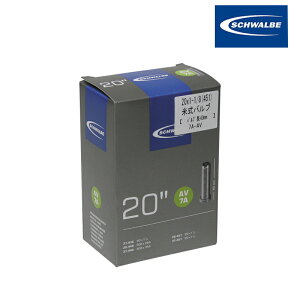 シュワルベ TUBE (チューブ) 7A-AV 箱入り 20x1-1/8、20x1-3/8(451) 7A SCHWALBE