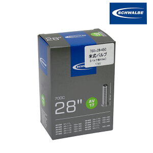 Vx TUBE i`[uj 17AV  700x28/45C SCHWALBE