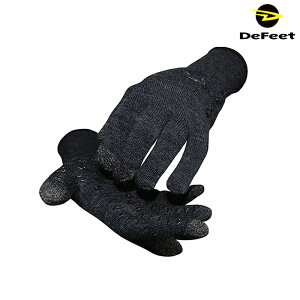 fBtB[g GLOVE ET TOUCH D-LOGO CHARCOAL WOOL iO[uET^b`DS`R[E[j DeFeet