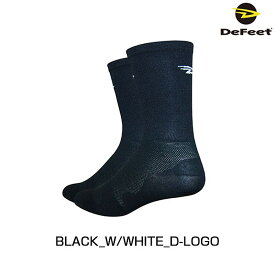 ディフィート LE 6"BLACK W/ WHITE D-LOGO DeFeet