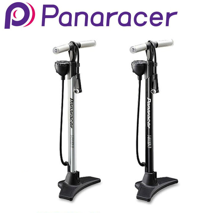 パナレーサー ワンタッチポンプ ワンタッチフロアポンプ BFP-02AGEZ2 アルミ製 ゲージ付 Panaracer 送料無料 一部色サイズ即納 土日祝も営業 自転車のQBEI 楽天市場支店 パナレーサー(Panaracer) ワンタッチポンプ英式口金 BFP-EZE