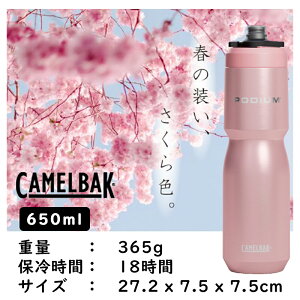 y@J[zLobN PODIUM STAINLESS SAKURA i|fBEXeXTNj 22OZ 0.65Li650mlj CAMELBAK ŋz [ yjo