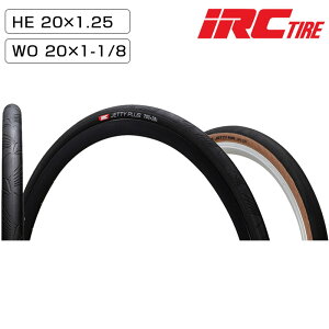 ACA[V[ JETTY+ PLUS iWFbeB[vXj~jx^C HE 20×1.25 WO 20×1-1/8 IRC
