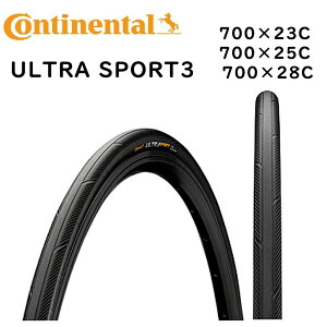 R`l^ ULTRA SPORTS3 iEgX|[c3j [hoCN N`[^C700×23C 25C 28C Pu[ tH[fBO Continental